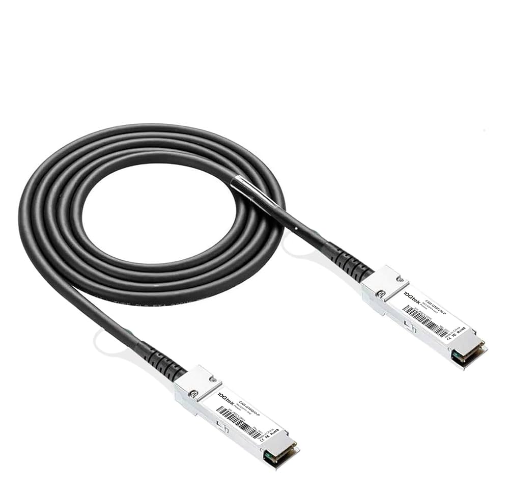 StarTech.com QSFP+ DAC Twnax ケーブル 3m Cisco製QSFP-H40G-CU3M互換 40GbE パッシブダイレクトアタッチケーブル QSFPH40GCU3M z2zed1b Cisco QSFP-H40G-CU3M Compatible 40G QSFP+ DAC Twinax Cable